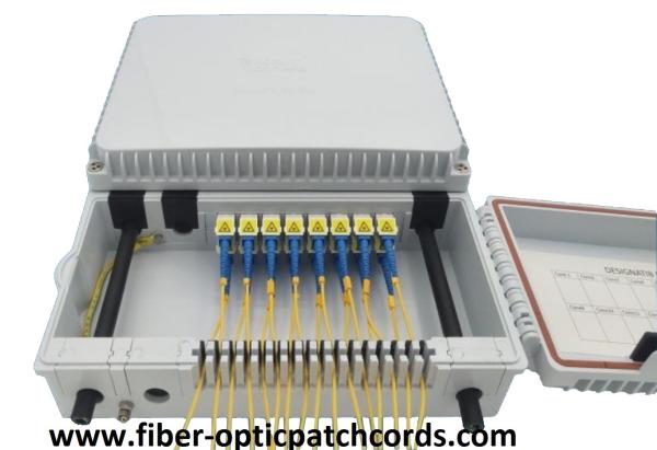 Buy cheap Outdoor Splitter Fiber Optic Terminal Box 16 Cores FTTH FTTX Wall Mounted from wholesalers