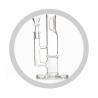 Buy cheap Honeycomb Perc Bongs Straight Tube Glass Smoking Water Pipe Hookah Ingot Ice Catcher Bongs from wholesalers