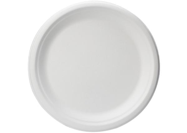 Buy cheap Eco Friendly 6 Inch 50pcs/Bag Sugarcane Fiber Plates from wholesalers