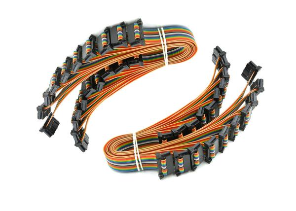 Buy cheap FC Butterfly Clasp Rehearsal 2.54mm 16 Pin IDC Cable from wholesalers