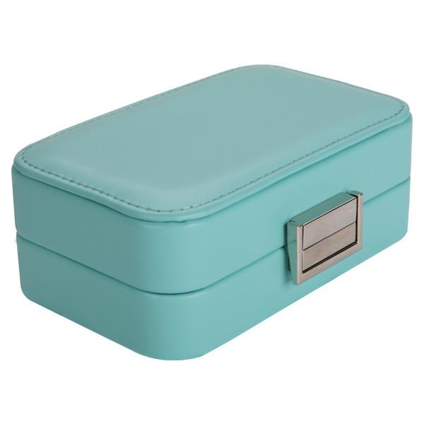Buy cheap Customized Logo Rectangle Rzj P001 Portable Travel Jewelry Box from wholesalers