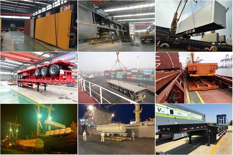 30-60CBM Bulk Cement Semi-Trailer with 28T Landing Gear and Max Payload of 28000 kg