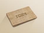 Wooden RFID Hotel Key Cards Eco Friendly Bamboo Smart Chip For Access Control