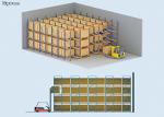 Corrosion Resistance Steel Drive In Pallet Racking For Cold Room Storage