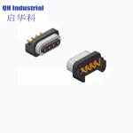 4Pin 2.54mm Pitch Male Female 1Amp 500gf Magnetic Pogo Pin Charger Connector