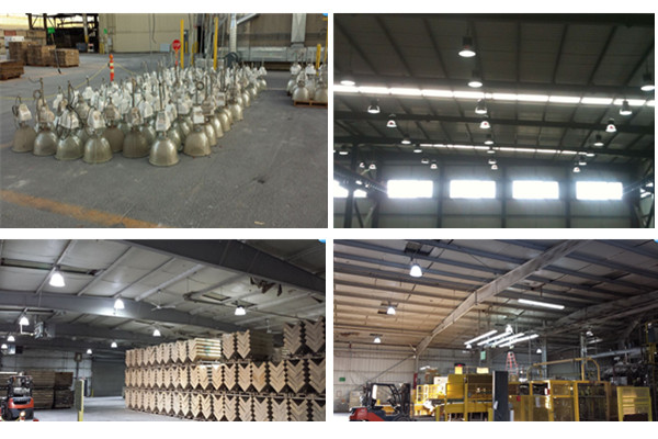 COB UL listed led high bay Bridgelux chip meanWell Drive