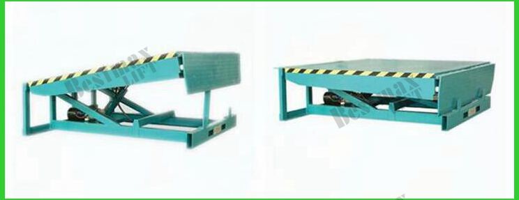 6-15T Load Capacity Stationary Dock Leveler/Container Forklift Loading Ramp ​