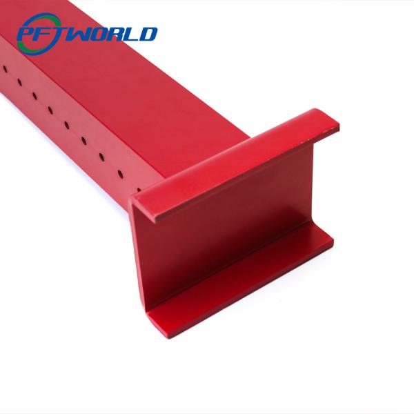 Buy cheap ODM Bending Sheet Metal Parts Red Bracket Powder Coating Computer Accessories from wholesalers