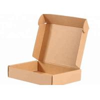 Buy cheap Custom Corrugated Boxes Aircraft box Brown shipping box Clothing Mail box product