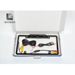 Waterproof USA License Plate Camera With LED Light Outside