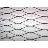 Buy cheap Safety 304 304L 316 316L Stainless Steel Cable Netting Knotted Rope Mesh from wholesalers
