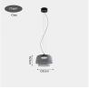 Buy cheap Nordic Simple Colorful Glass Restaurant Pendant Lamps For Bar Living Dining Room Hanging Light(WH-AP-557) from wholesalers
