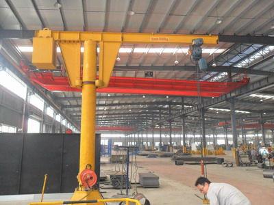Buy cheap 380V 50HZ Flexible Adaptable Traveling Jib Crane 0.5 Ton To 2 Ton Floor Mounted Crane from wholesalers