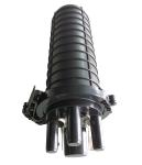 Black Water Proof Fiber Optic Splice Closure Dome Type Fiber Splice Enclosure