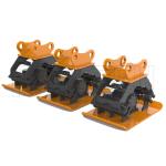 CAT Excavator Attachments H920mm W700mm Hydraulic Compactor Plate