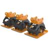 Buy cheap CAT Excavator Attachments H920mm W700mm Hydraulic Compactor Plate from wholesalers