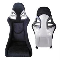Buy cheap Outdoor Race Simulator Moving Bucket Racing Seat Silver Gray Fashion Durable product