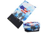 Butterfly Printed Original Headwear Seamless Connect Polyester UV Resistant