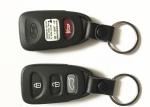 Professional Hyundai Car Remote Key 4 Button PINHA-T008 OEM Black