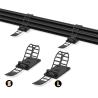 Buy cheap PE Plastic Cable Tie Holder White Black 91mm 92mm Length Zip Tie Wire Holder from wholesalers