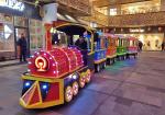 220V / 380V Voltage Electric Trackless Train 20 Persons Large Capacity 1 Year