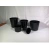 Buy cheap Durable Hard plastic 3 gallon pot black flower plant pots big nursery pots of PP/HDPE from wholesalers