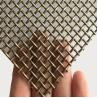 Buy cheap Elegant Stainless Steel Woven Wire Mesh For Cabinet ISO9001 Certified from wholesalers