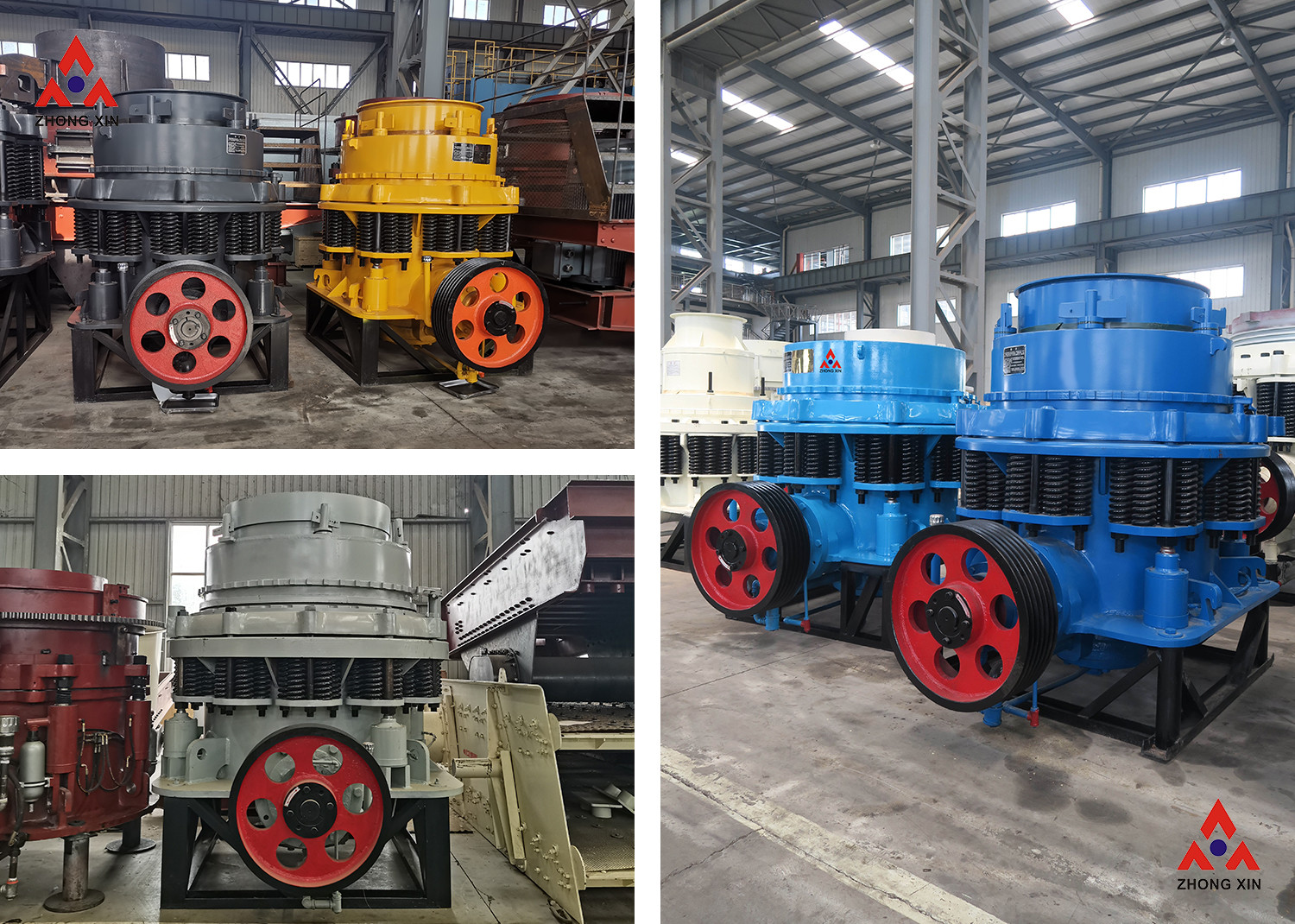 Large Capacity PSG Series Compound Cone Crusher 4.25 Feet High Performance