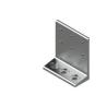 Buy cheap Steel and Stainless Steel Floor Mount Base Plate with ISO9001 2008 Certification from wholesalers