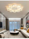 Modern Creative crystal Ceiling Lights Minimalist Recessed Lamp Bedroom Petal