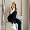 Buy cheap 190GSM-200GSM High Rise Slim Straight Jeans Ladies Skinny Stretch Denim Pants from wholesalers