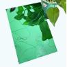Buy cheap 304 0.6mm thick mirror PVD green color stainless steel sheet water ripple stainless steel ceiling panel from wholesalers