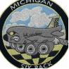 Buy cheap Laser Cut 3in Embroidery Michigan Iron On Patch Twill For Sports from wholesalers