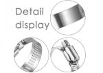 Adjustable 2.1 NM LBS Oilproof American Hose Clamp
