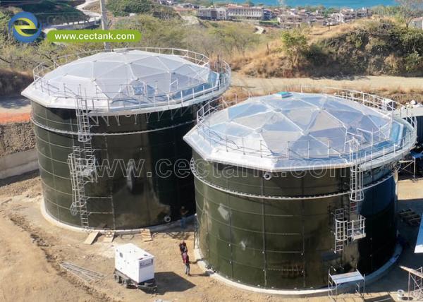 Buy cheap Center Enamel can Provide Aluminum Dome Roofs for Zambia Crude Oil Storage Tanks from wholesalers