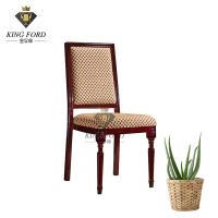 Buy cheap Powder Coated Finished Dining Imitated Wood Chair 5.5kg product