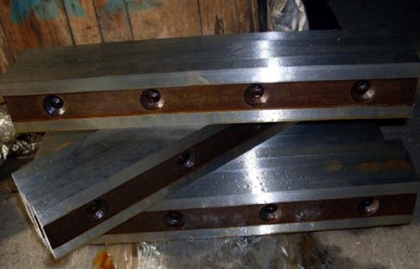 Buy cheap High performance straight knives industry Shearing machine blade 6CrW2Si from wholesalers