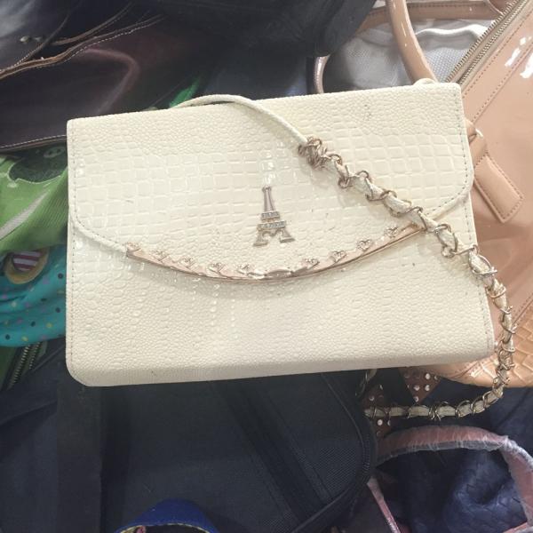 Buy cheap Guangzhou factory wholesale leather colorful used bags scond hand bags from wholesalers