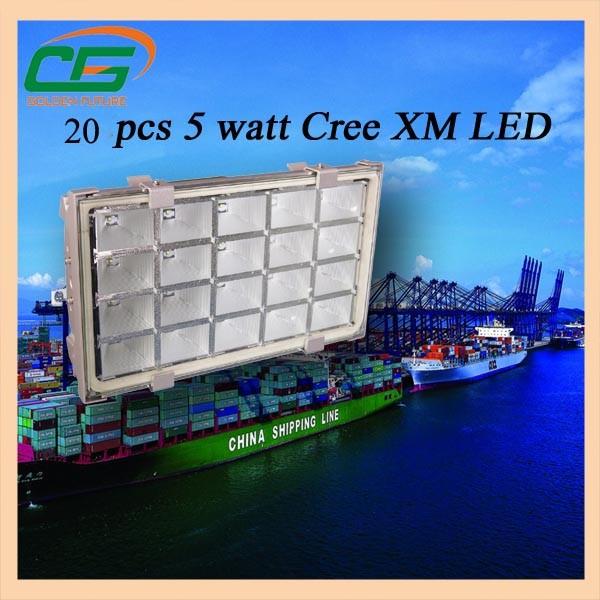 Buy cheap 100w 50Hz - 60Hz oil store anti-explosion cree led industry flood light from wholesalers