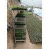 Buy cheap Plywood Garden Flower Cart / Flower Cart Racks Galvanized Or Powder Coated from wholesalers