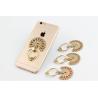 Buy cheap 2017 Gifts Cute Universal Metal 360 degrees rotation peacock metal diamond sucker finger phone ring holder for iPhone6 7 from wholesalers