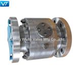 Corrosive Media Low Pressure Ball Valve A351 CF8 Body A182-F304 Stem