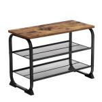 Shoe Rack, Shoe Organizer, Storage Shelf for Shoes, Industrial Shoe Rack for
