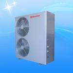 Outdoor Ductless Electric Air Source Heat Pump Double Thread Copper Tube