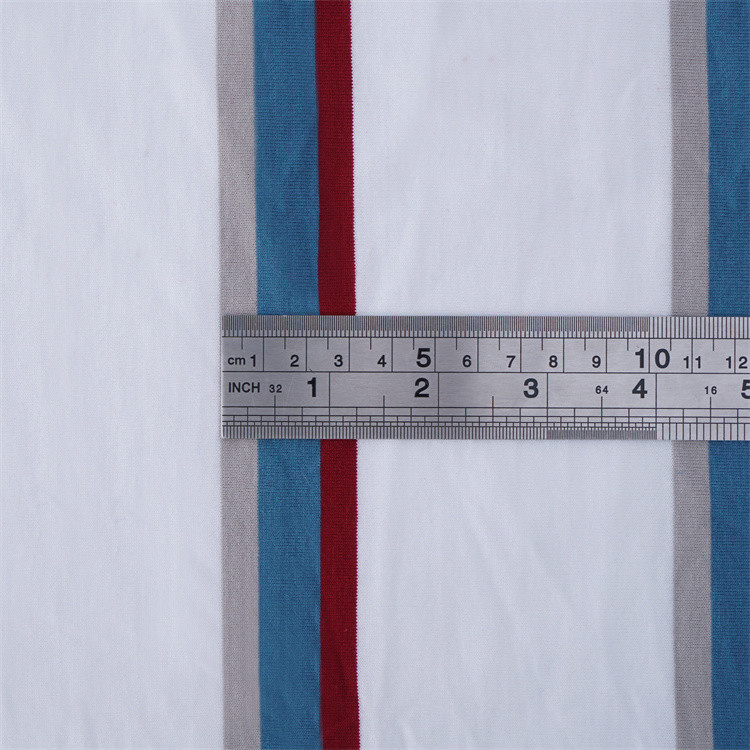 Natural And Comfortable Soft And Smooth Striped Knit Fabric For Casual Wear
