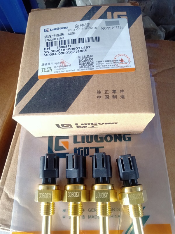 Auto Wheel Temperature Sensor 30b0849/30b0831 for Liugong Loader Spare Parts Retail