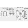 Buy cheap CE ROHS Stainless Steel Female 2.4mm RF Cable Connector from wholesalers