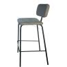 Buy cheap Durable PU Contemporary Bar Chairs Ergonomical Design Wear Resistance from wholesalers