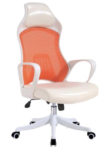 Buy cheap Luxury high back executive white arm mesh chair from wholesalers