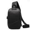 Buy cheap ISO9001 Anti Theft Lock Crossbody Chest Sling Bag For Men 19*12*31cm from wholesalers